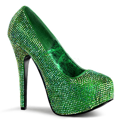 Bordello - TEEZE06R Pumps - Groen